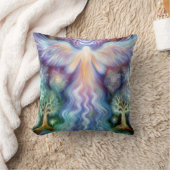 天守閣：ライトピローの森 クッション (ブランケット)