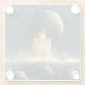 天守閣Sfファンタジー ガラスコースター (裏面)