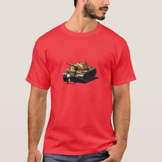 天安門広場-赤のtankman tシャツ