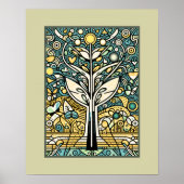 天寿の木：夢サイケデリックの風景 ポスター (正面)