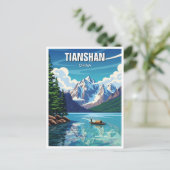 天山新疆中国 ポストカード (スタンド正面)