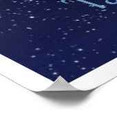 天座と〔占星術の〕十二宮図の星座 ポスター (角)