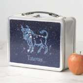 天座と〔占星術の〕十二宮図の星座 メタルランチボックス (インサイチュ)