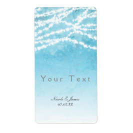 天弦ライトブルーワ素朴インラベル ラベル