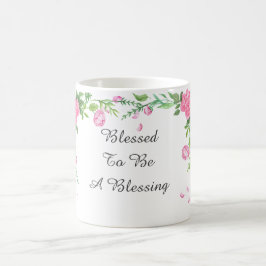 天恵があるために賛美される コーヒーマグカップ