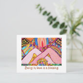 天恵です愛のあることは ポストカード (スタンド正面)