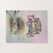 天恵のハリネズミのやる気を起こさせるな引用文を捜して下さい ジグソーパズル (横)