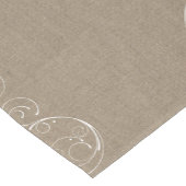 天恵のバーラップのテーブルのランナー ショートテーブルランナー (コーナー)