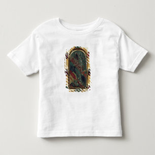 天恵を与えるキリストのカメオ トドラーTシャツ