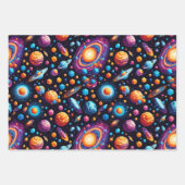 天惑星と星 ラッピングペーパーシート (正面2)