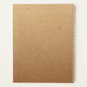 天才おもしろい事務パーソナライズされた所 プランナー手帳 (裏面)