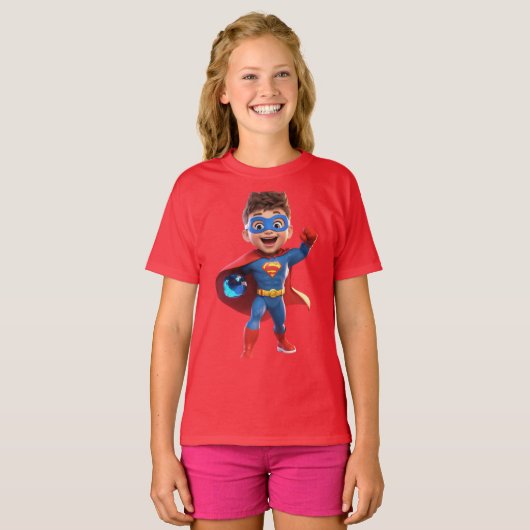 『天才すごい知性の英雄』 Tシャツ (正面フル)
