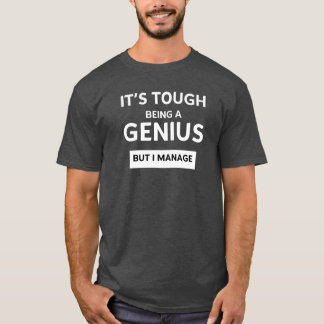 天才だけどダメ男なのね Tシャツ