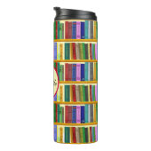 天才のための図書館。優秀な学生向けの本 タンブラー (回転右)