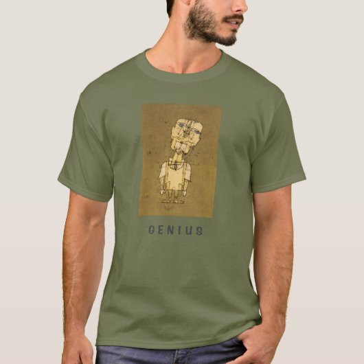 天才の亡霊Tシャツ パウル・クレー Tシャツ (正面)