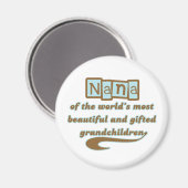 天才の孫のナナ マグネット (正面/裏面)