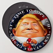 「天才の安定」を弾劾する時期 缶バッジ (正面&裏面)