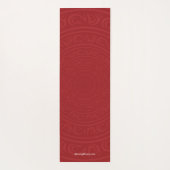 「天才の安定」ヨガマット ヨガマット (裏面)