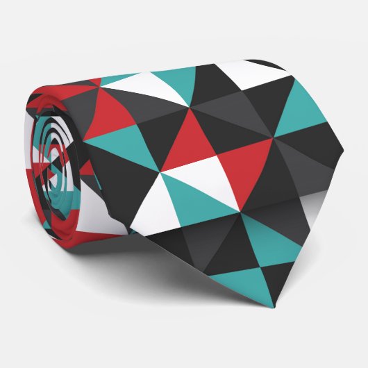 天才の幾何学模様のネクタイ ネクタイ (ロール)