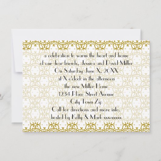 天才の部屋 招待状 (裏面)