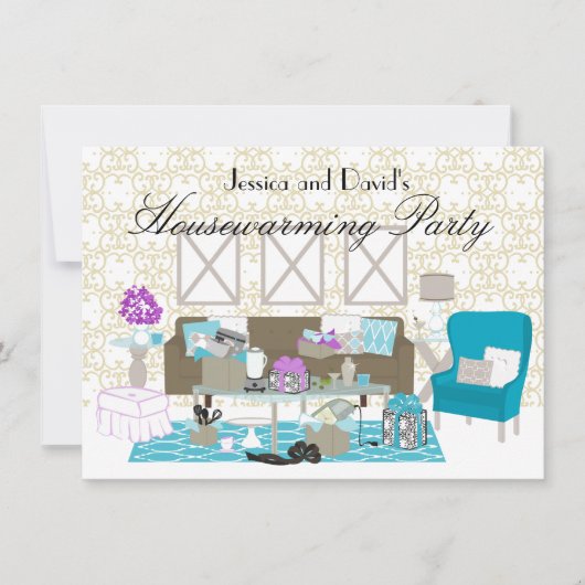 天才の部屋 招待状 (正面)