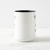 天才はいたるところで数学を見る 頭脳を解き放て マグカップ (中央)