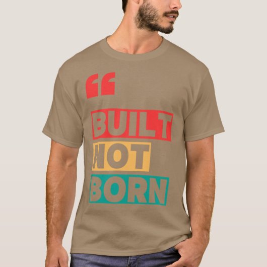 天才は作られる Tシャツ (正面)