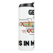 天才は私の遺伝子のDNA複製ユーモアにある タンブラー (回転左)