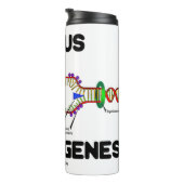 天才は私の遺伝子のDNA複製ユーモアにある タンブラー (回転右)