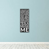 天才インスピレーション キャンバスプリント (インサイチュ (ウッドフロア))