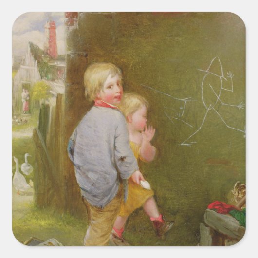 天才ストローク スクエアシール (正面)