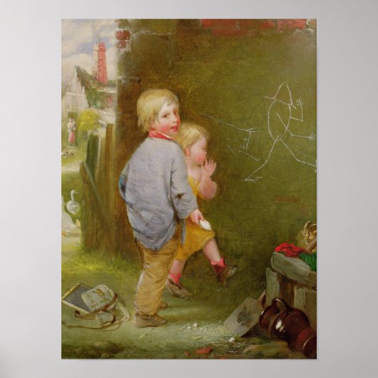 天才ストローク ポスター (正面)