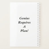 天才ネコ プランナー手帳 (裏面)