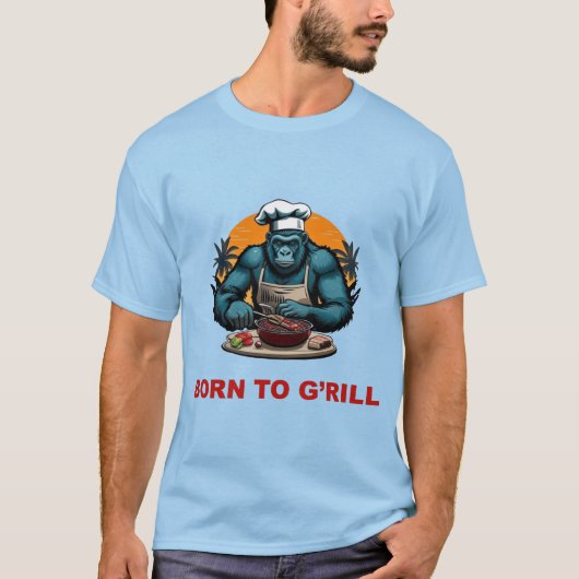 天才バーベキュー・マスター Tシャツ (正面)