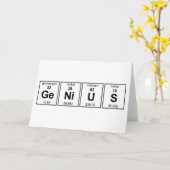 天才周期表 カード (黄色い花)