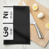 天才周期表 キッチンタオル (四つ折り)