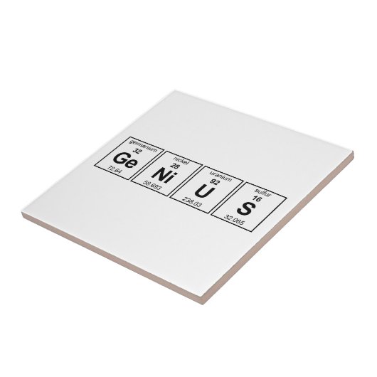 天才周期表 タイル (側面)