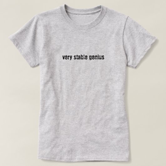 天才女子の基本Tシャツ Tシャツ (デザイン正面)