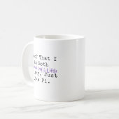 天才証明!円周率に学ぶクセのある数学好きのためのグッズ コーヒーマグカップ (正面左)