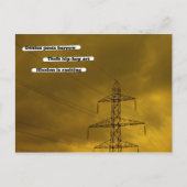 天才詩人は借りる ポストカード (正面)