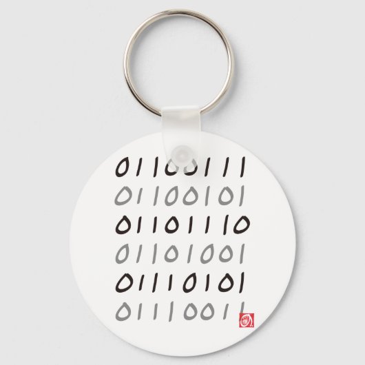 天才 キーホルダー (正面)