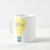 天才 コーヒーマグカップ (正面左)