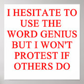 天才 ポスター (正面)