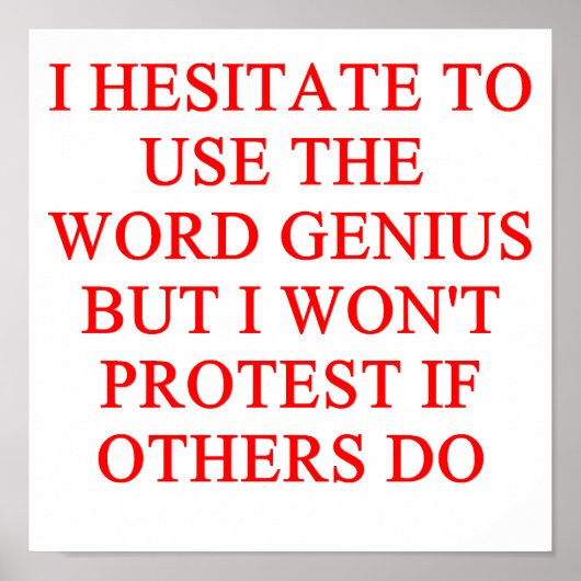 天才 ポスター (正面)