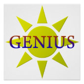 天才 ポスター (正面)