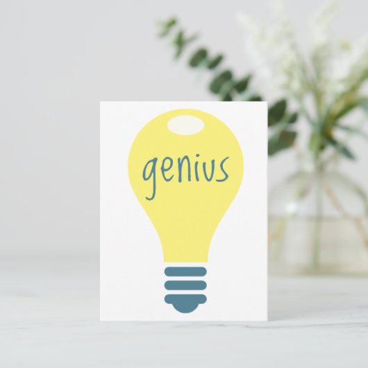 天才 ポストカード (スタンド正面)