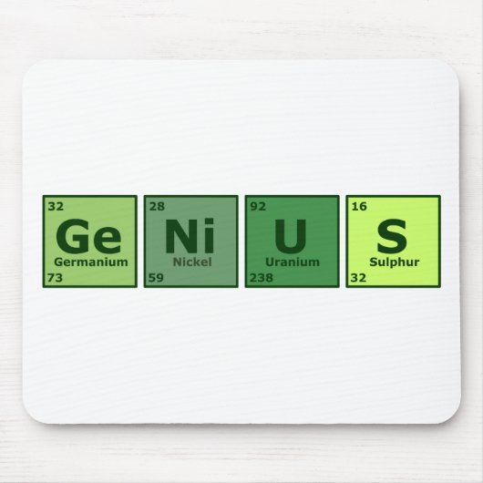 天才 マウスパッド (正面)