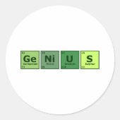 天才 ラウンドシール (正面)