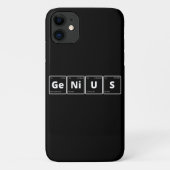 天才 – 定期テーブル Case-Mate iPhoneケース (裏面)