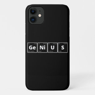 天才 – 定期テーブル iPhone 11 ケース